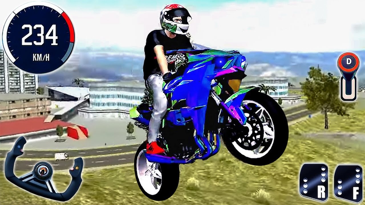Xtreme Motorbikes Simulator - Bike Driver Games Android Gameplay