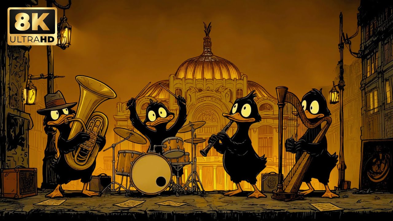 City Window Study — Soft Swing Noir Jazz with Warm Bass | Reading, Writing, Coding Focus Beat