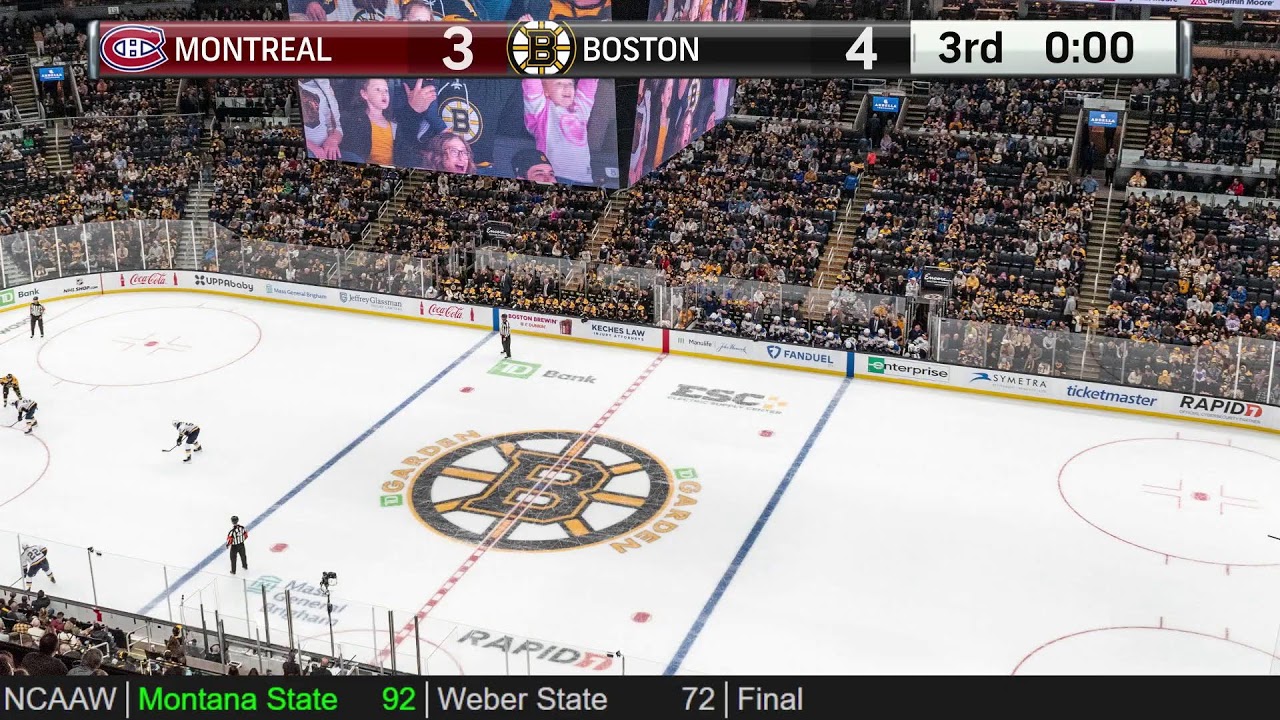 NHL on MHS2 || Montreal Canadiens @ Boston Bruins