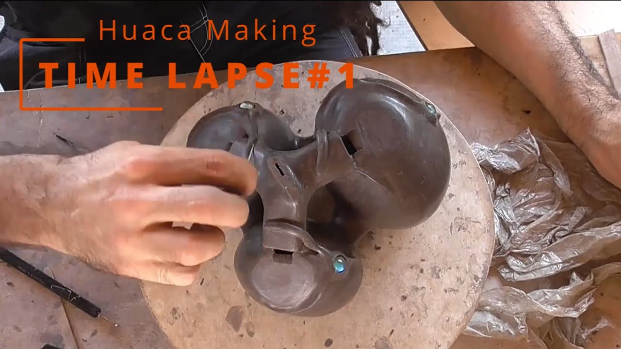 Huaca making flute  - (first 10 hours of work!) #timelapse part.1