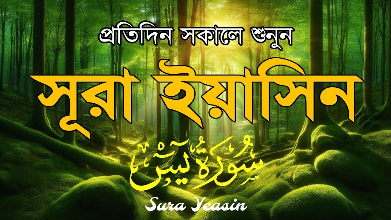 প্রতিদিন সকালে শুনুন আবেগময় কণ্ঠে সূরা ইয়াসীন (سورة يس) | Morning Quran recitation by Alaa Aqel