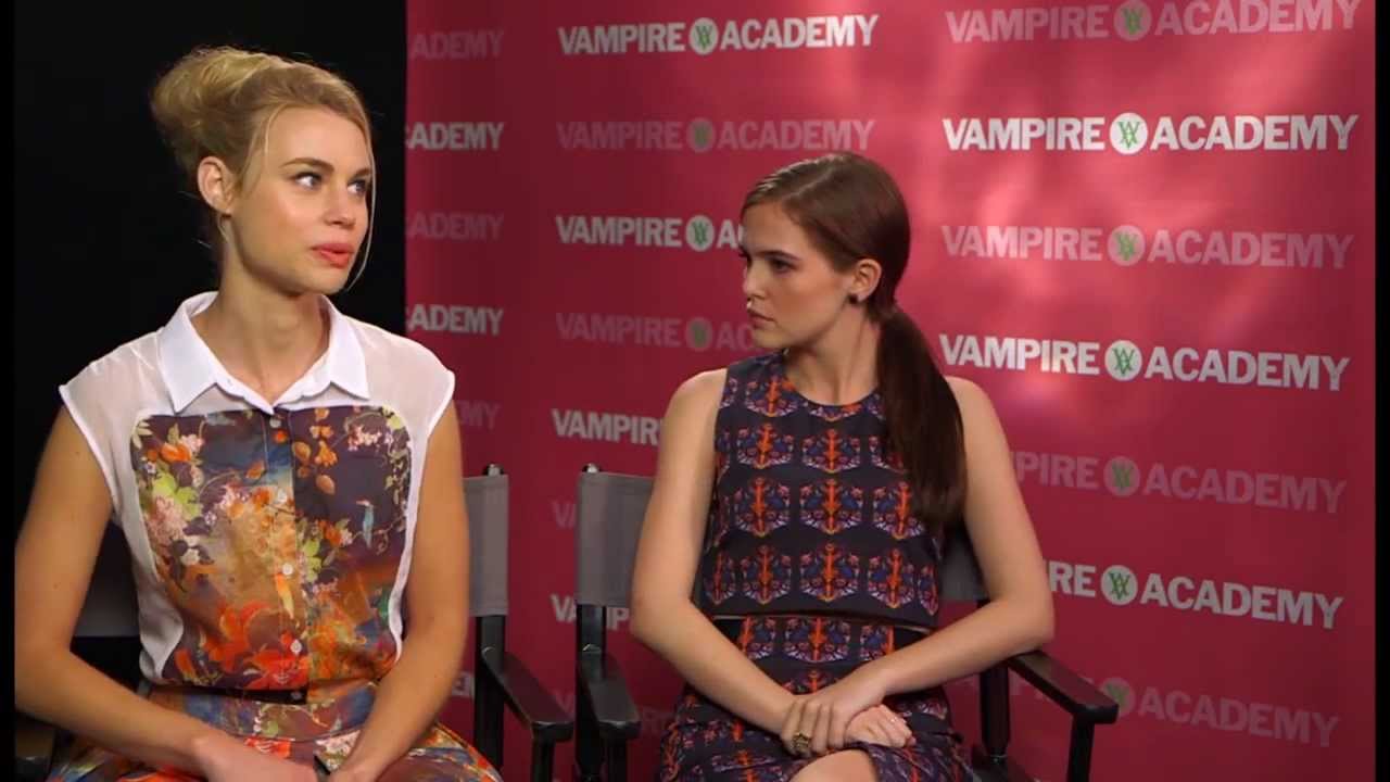 Zoey Deutch & Lucy Fry Talk Biting Brad Pitt, Girl Power and Vampire Academy