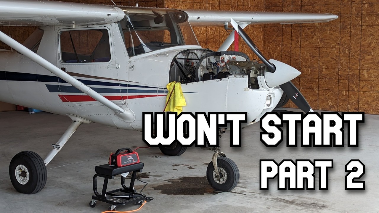 Plane Won't Start: Part Two - Let's Fix It!