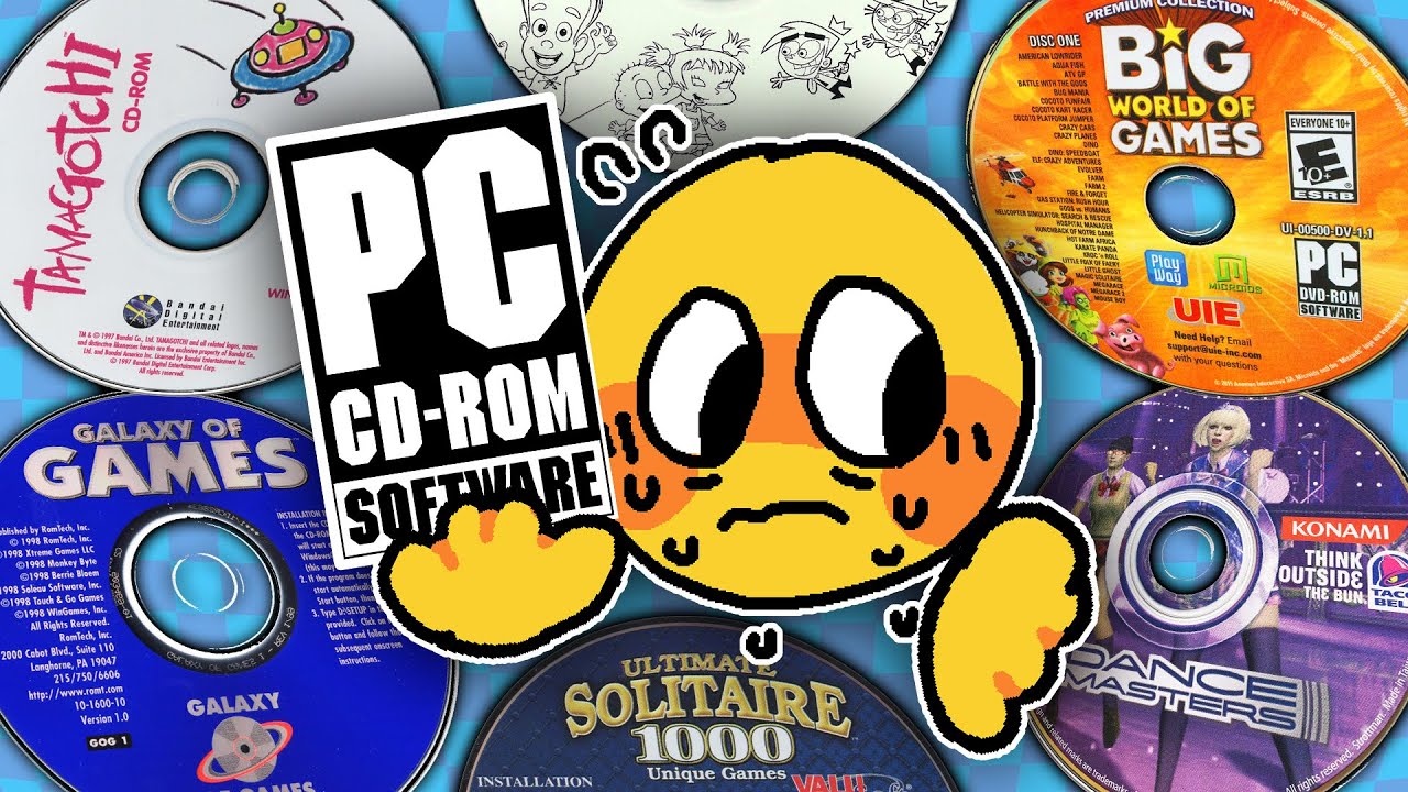 проклятое и нечестивое программное обеспечение для ПК на CD-ROM