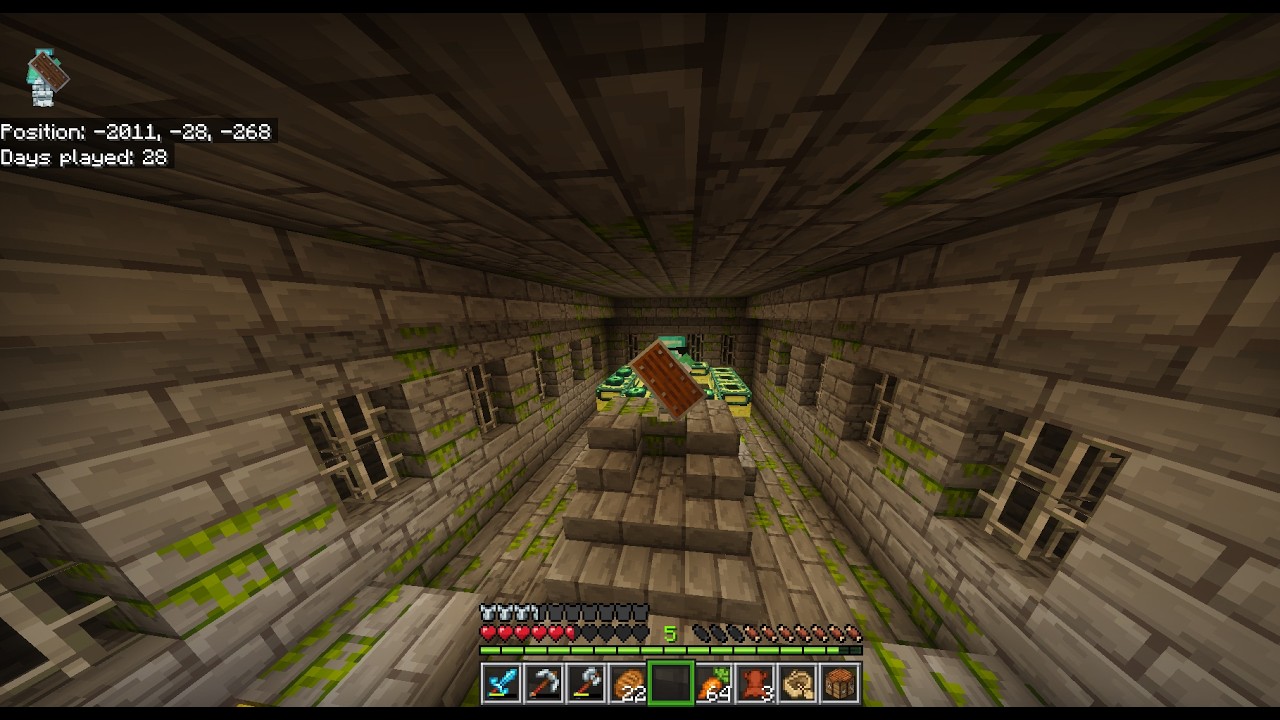 I found the strong hold on my Minecraft realm