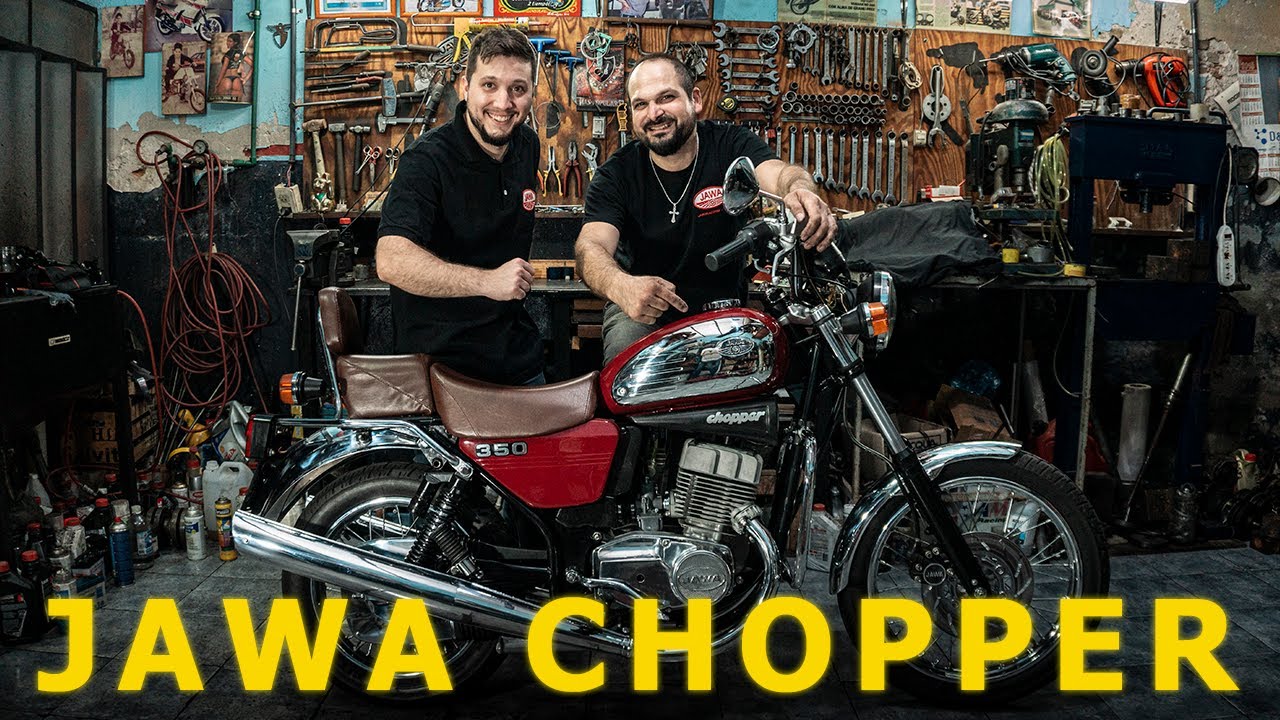 JAWA CHOPPER 350/639 Restauración INTEGRAL.