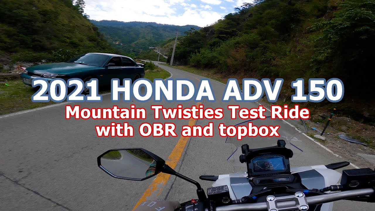 2021 Honda ADV 150 | OBR Test Ride | Twisties Performance | JVT