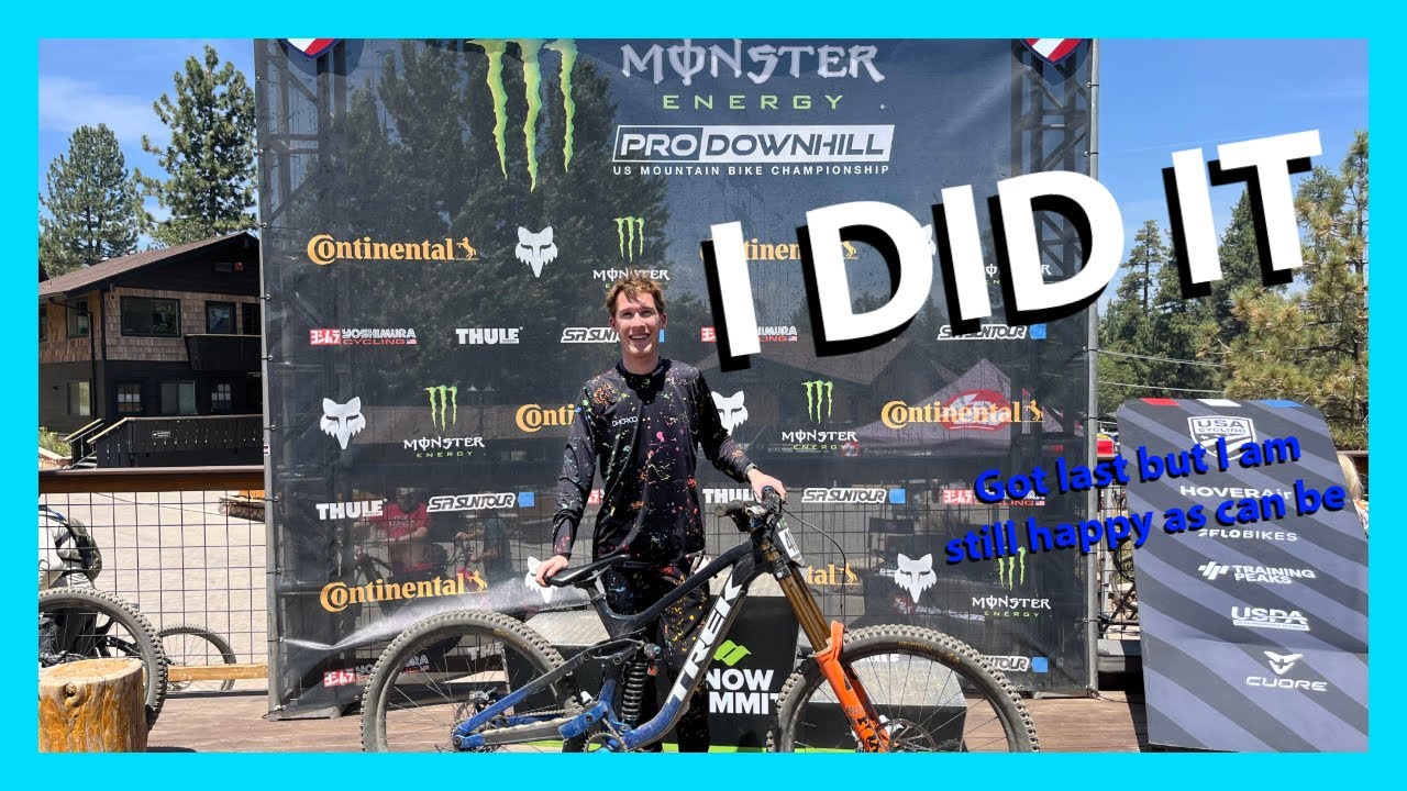 I got to Race! Monster Energy Cat 2/3 DH finals