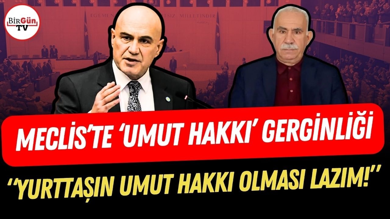 İYİ Partili Turhan Çömez'den Meclis'te umut hakkı tepkisi! 