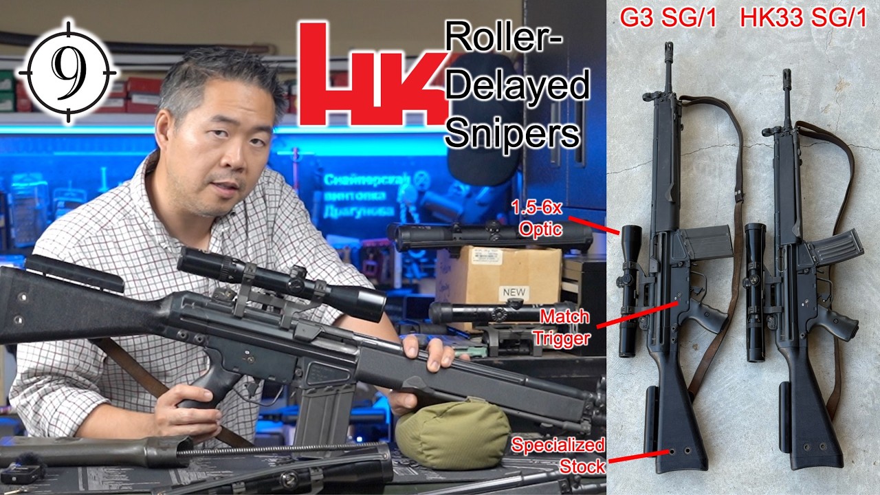 Разбор снайперской винтовки G3 &mdash; G3 SG/1 и HK33 SG/1 | Collector & Marksman, выпуск 2