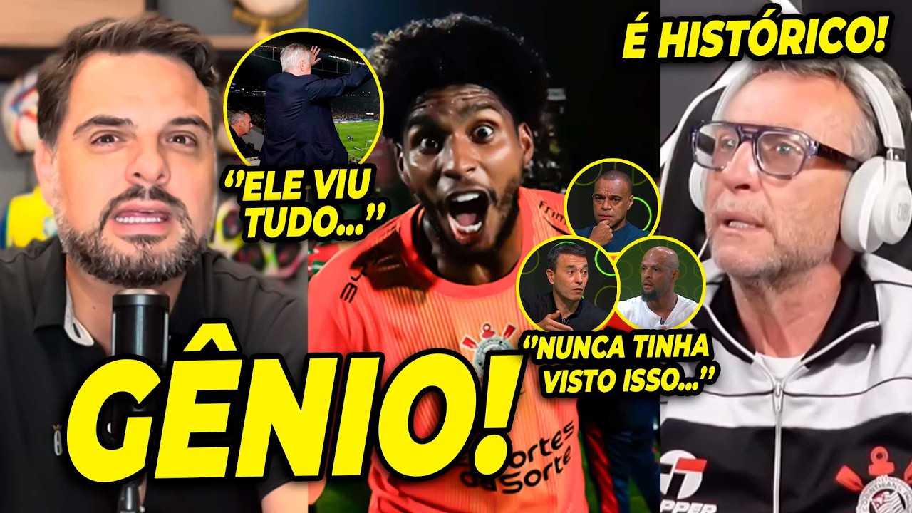 ''GÊNIO'' ELE VAI TRAZER O HEXA! IMPRENSA VAI A LOUCURA COM HUGO SOUSA APÓS CLASSIFICAÇÃO!