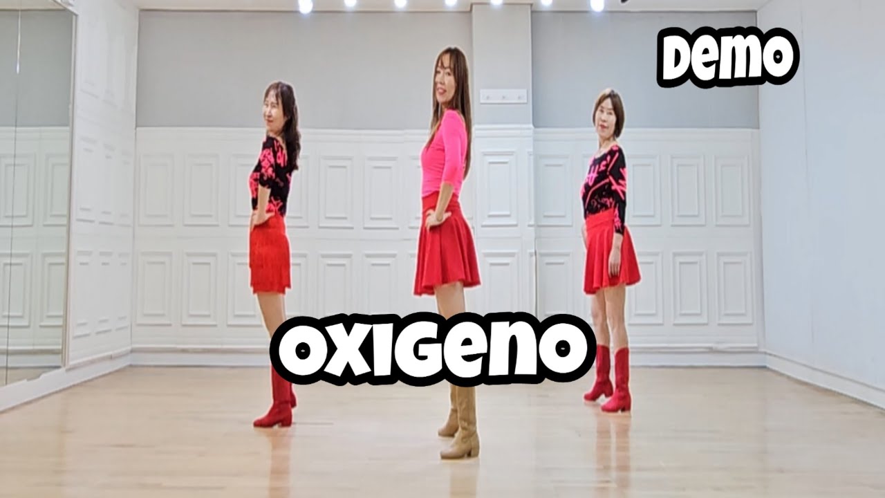 Oxigeno - Line Dance (Demo)/Improver/Roy Verdonk/B'J Line