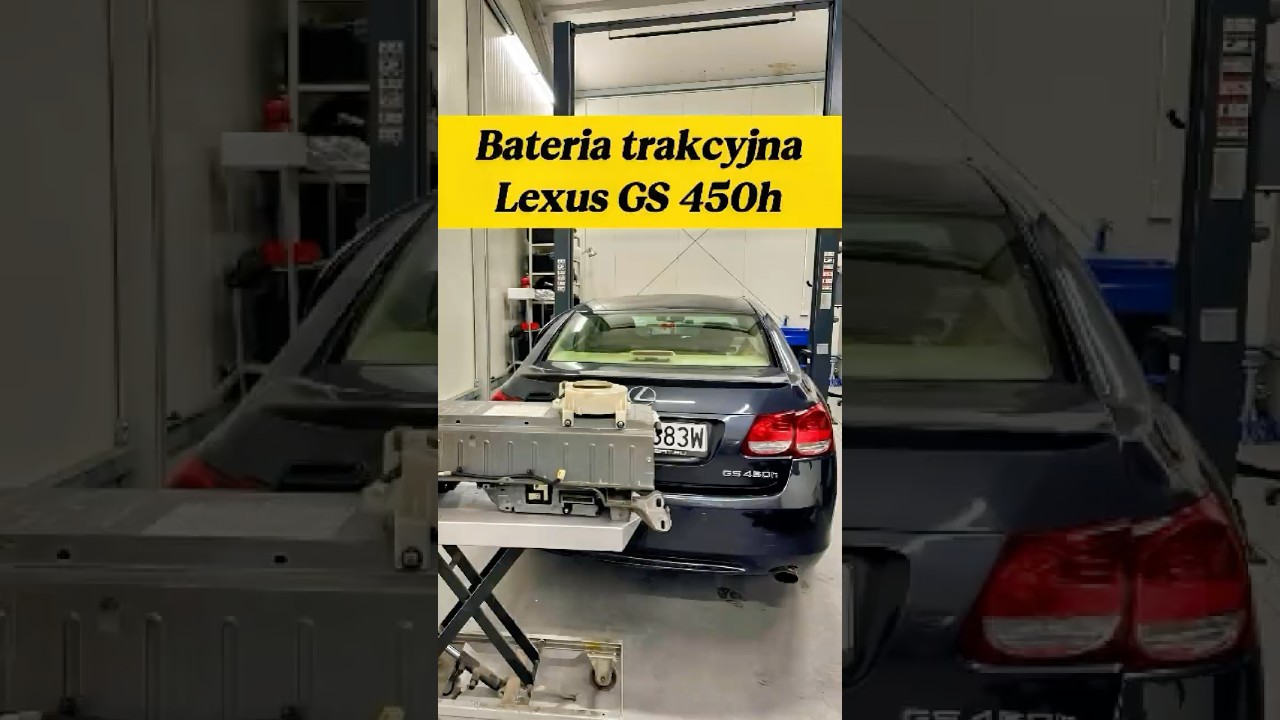 Wymiana baterii trakcyjnej \ Hybrid battery replacement Lexus GS 450h (bląd P0A80, P0A7F) 🛠️⚡