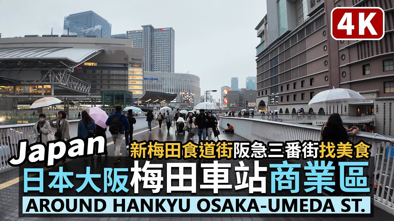 Japan／超熱鬧！日本大阪梅田站找晚餐 Around Osaka-Umeda Station 隱藏版迷宮餐廳街「新梅田食道街」、阪急三番街地下街美食／JR大阪駅＆大阪梅田駅／오사카 우메다 日本旅行