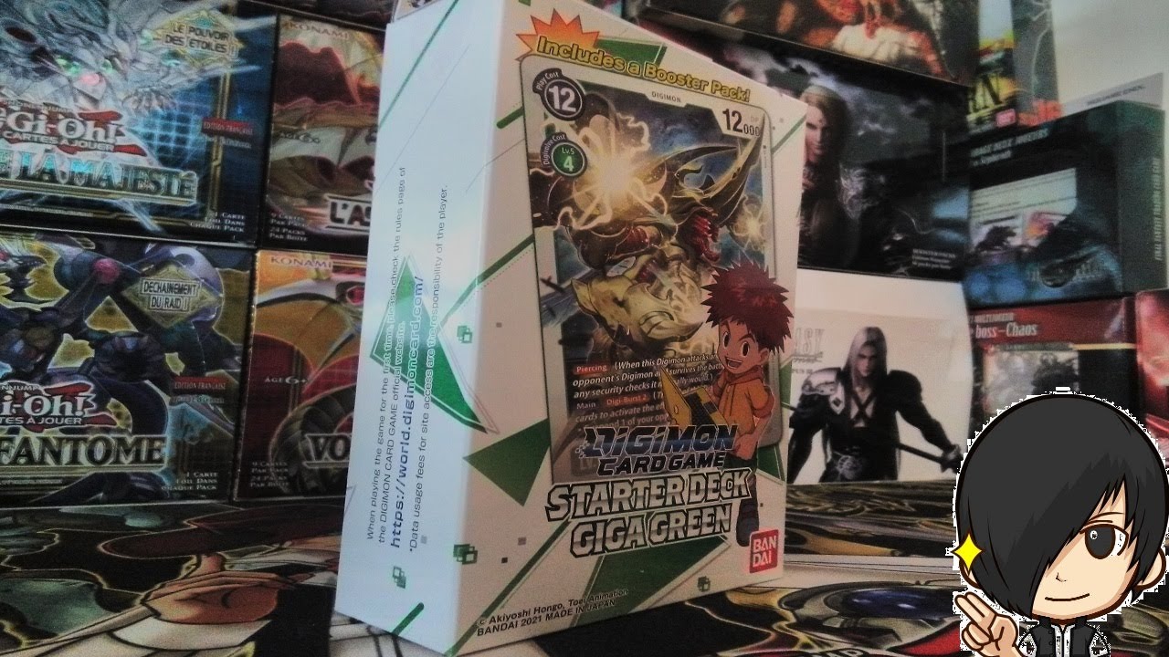 [Digimon CG] - Ouverture - Starter Deck : Giga Green