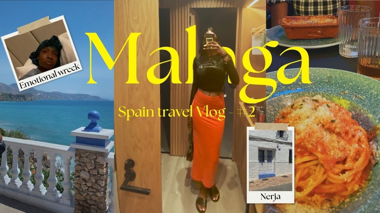 MALAGA TRAVEL VLOG | We Hit Rock Bottom, Setting Goals, OOTD's, Family & Healing
