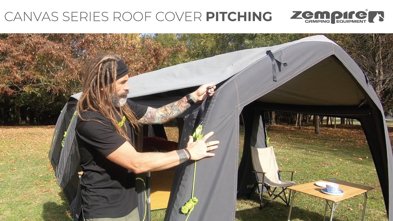 Zempire Canvas Series Roof Cover - Pitching