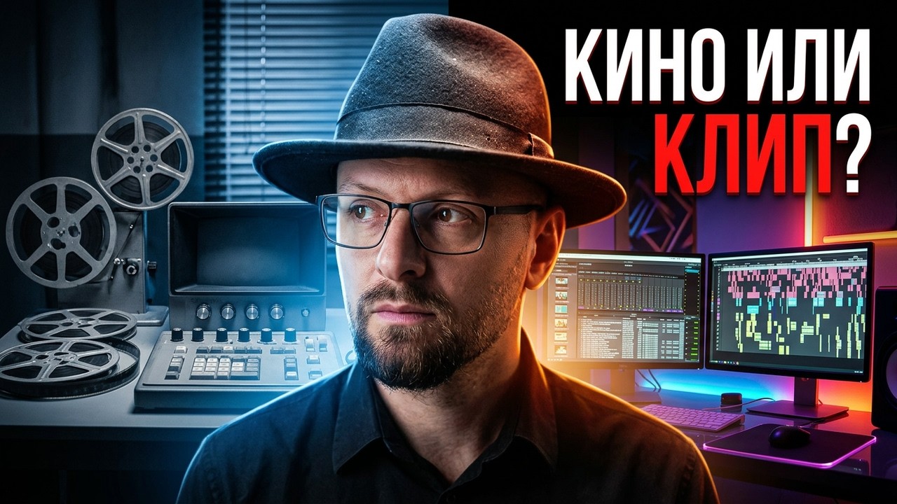 Монтаж кино VS монтаж видео. Почему монтажёры превращают фильмы в клипы?