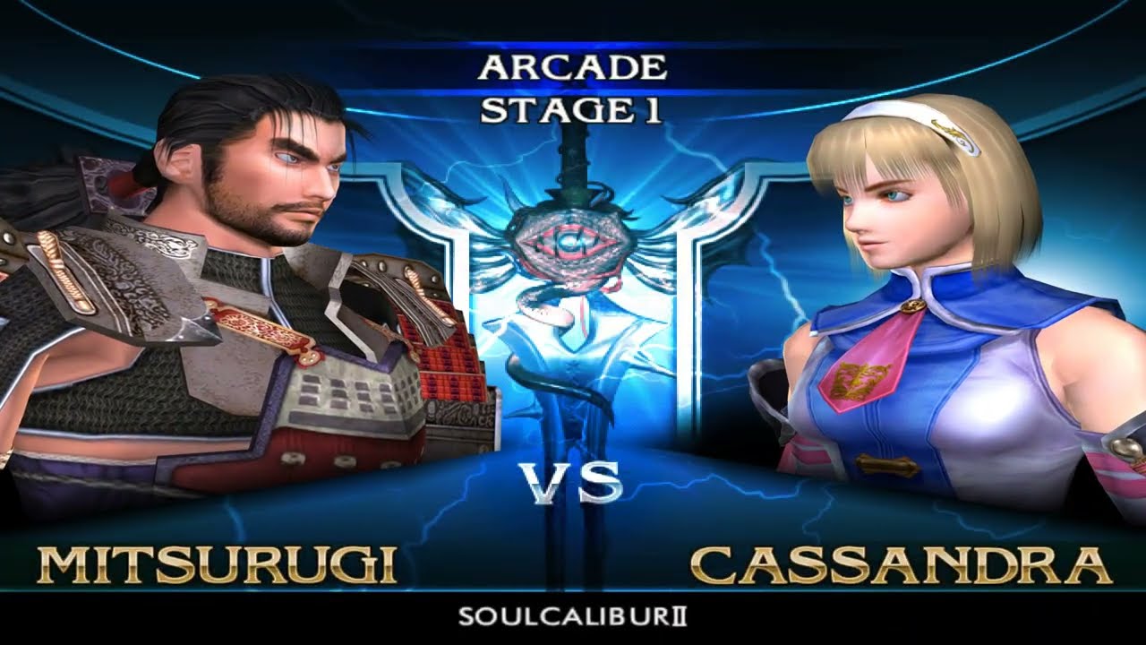 SoulCalibur II for GameCube Arcade Mode - Mitsurugi (Dolphin)