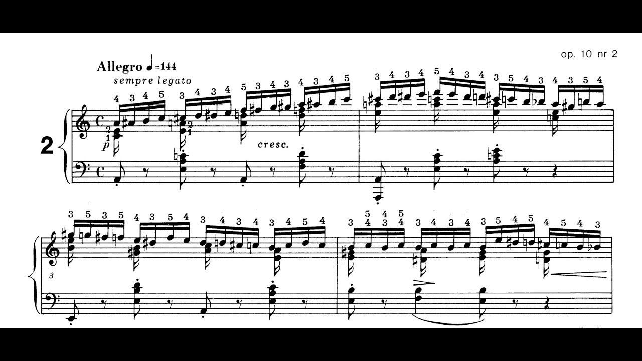 Chopin - Etude Op. 10, No. 2 [Yunchan Lim]
