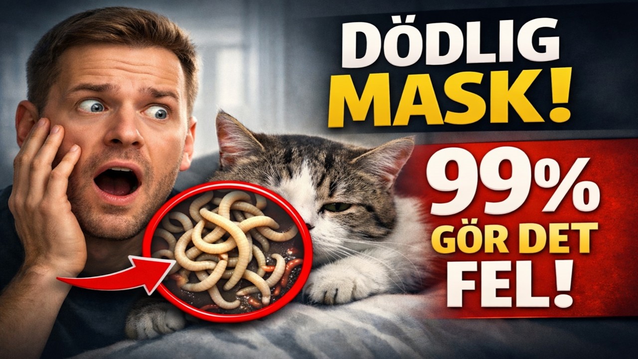 Den DÖDLIGA missen 99% av ägare till innekatter gör 🙀 Sanningen om mask!