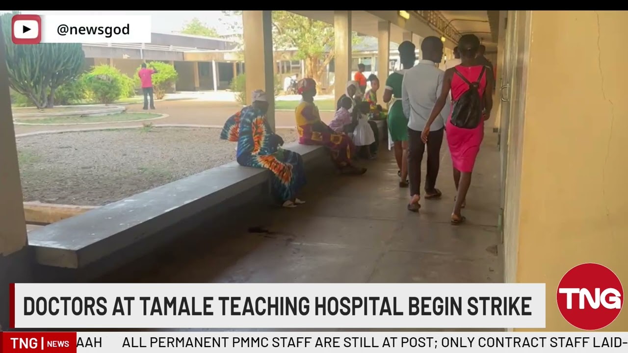 Chaos at Tamale Teaching Hospital: Patients Stranded as Consulting Rooms Empty