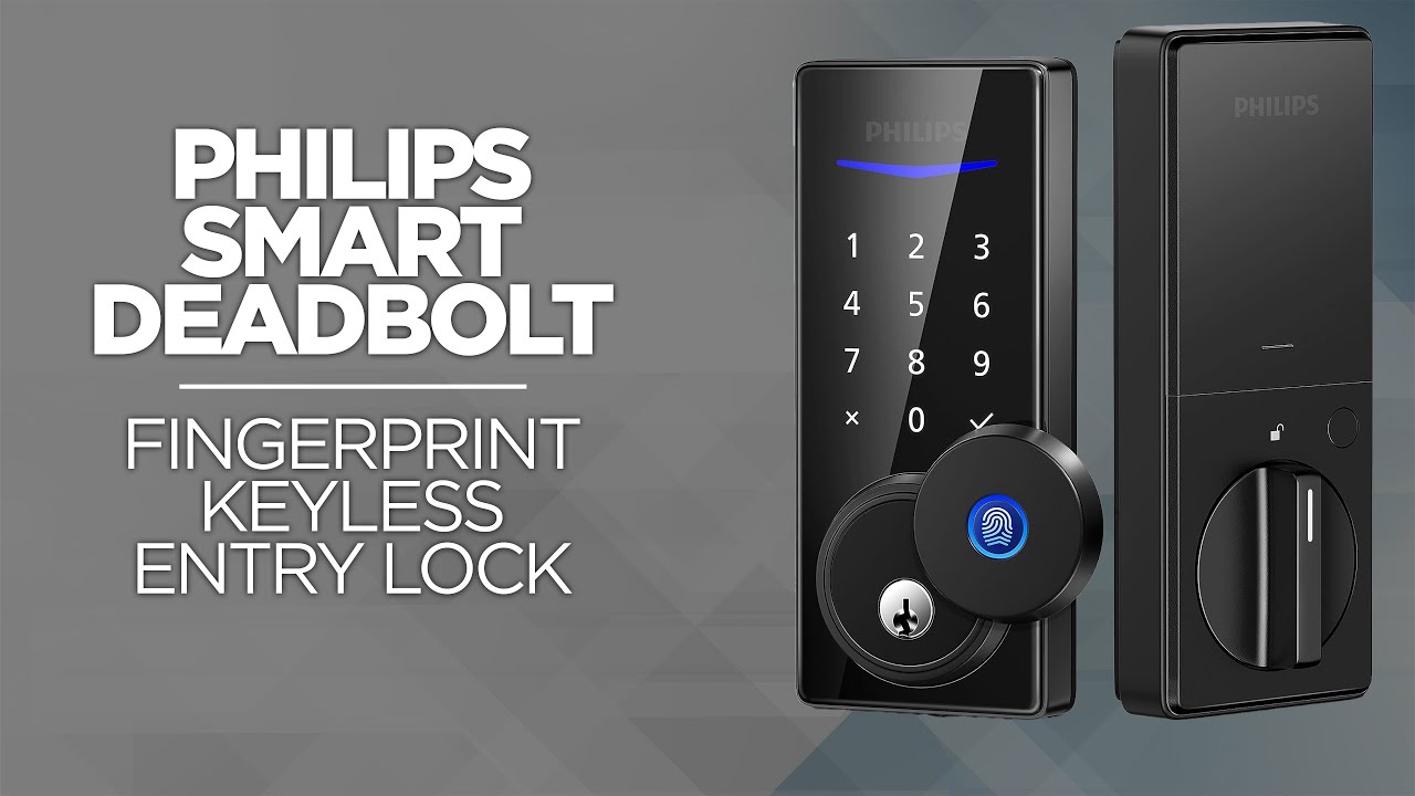 Обзор замка Philips Smart Lock Electric Deadrilt Keyless Entry Lock