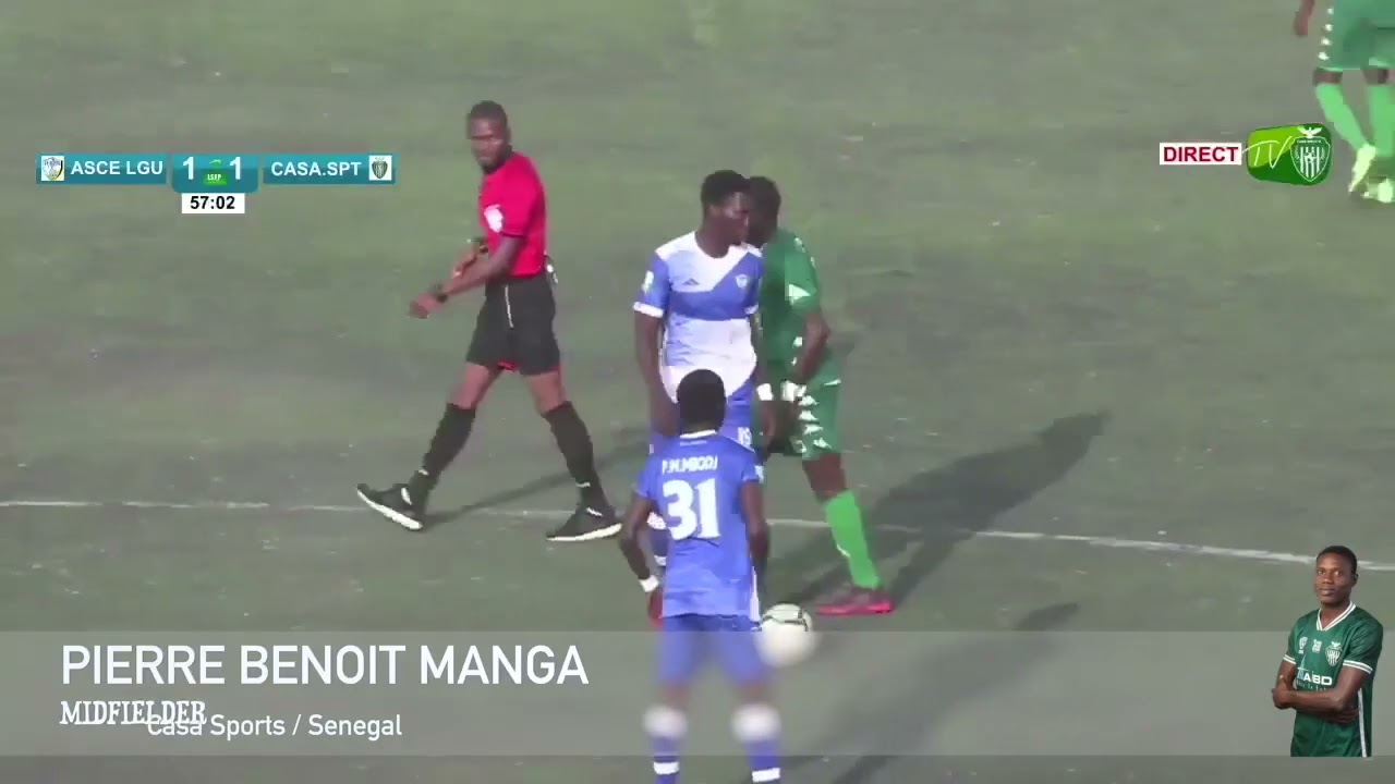 Highlights: Pierre Benoit MANGA, milieu de terrain