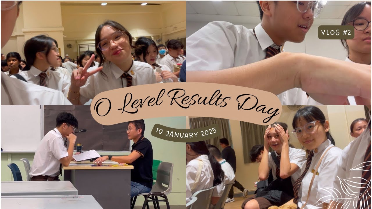 RECEIVING MY GCE O-LEVEL RESULTS!! :) | singapore