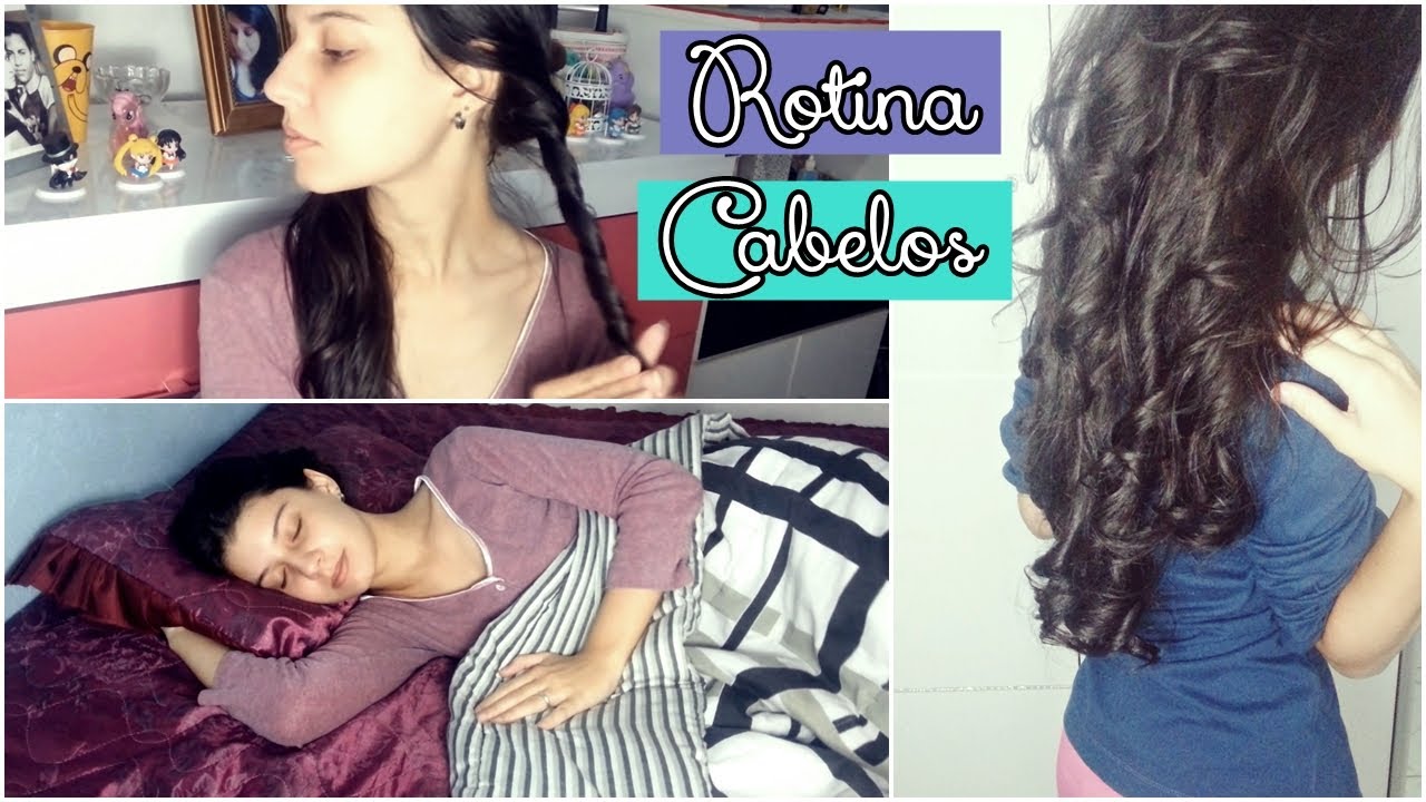 Rotina Cabelo Ondulado (2A ou 2B): Antes de Dormir e Após Acordar ♥ Natália Biazzi