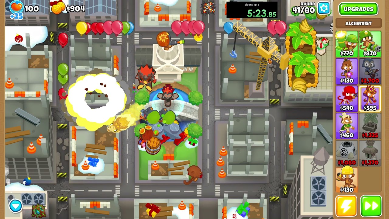 BTD 6 Speedrun - High Finance Hard (13:00.417)