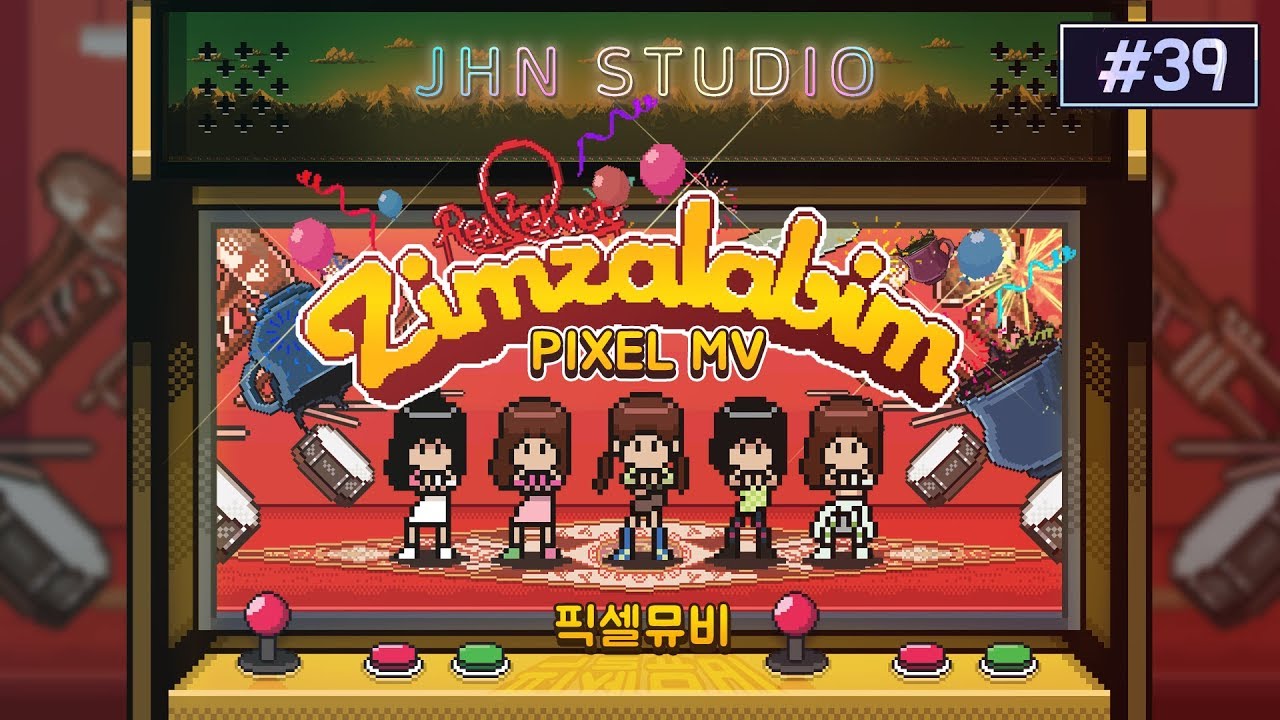 Red Velvet (레드벨벳) - Zimzalabim (짐살라빔) PIXEL MV (픽셀뮤비) / 8 bit Cover (8비트 커버)