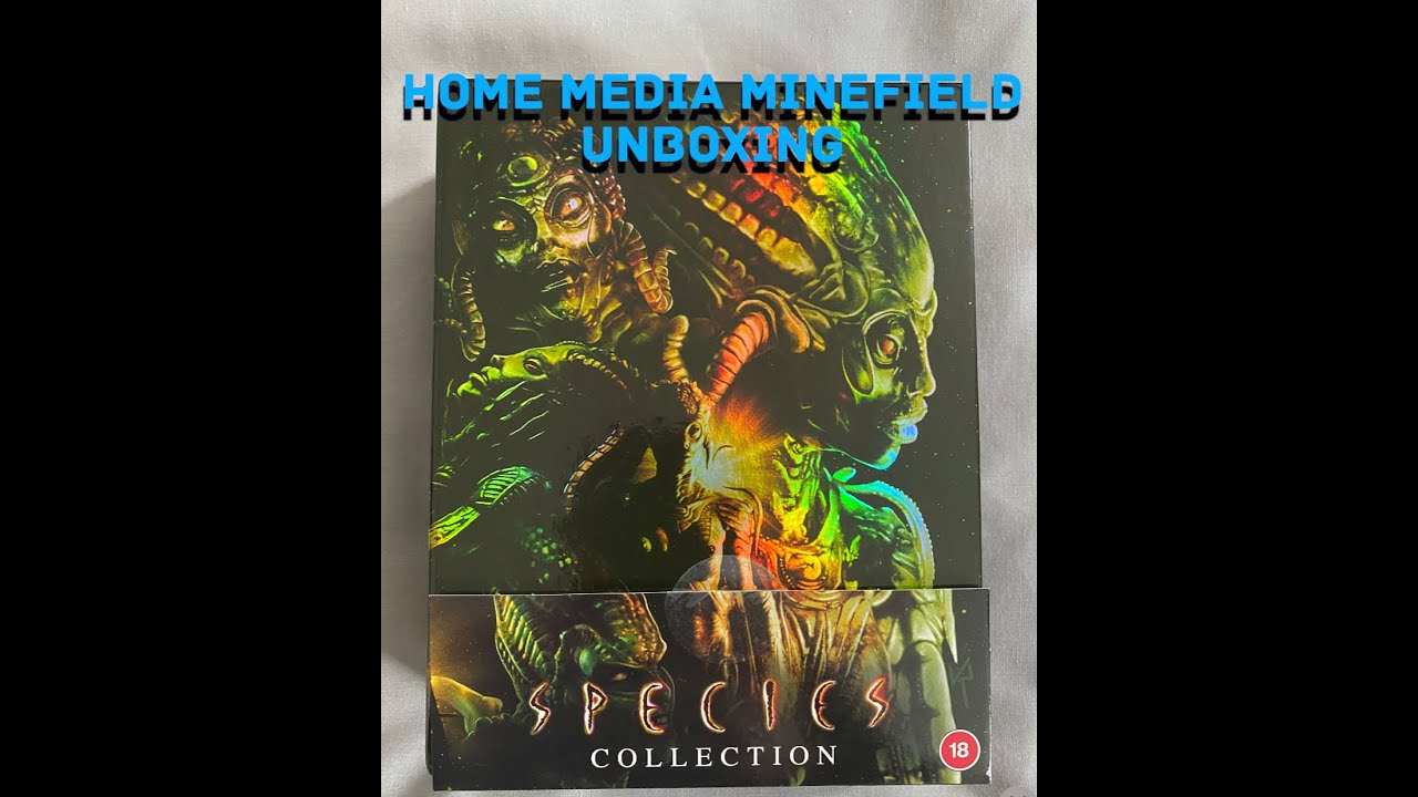 Species Collection 1-4 Deluxe Collector's Edition Blu-ray Unboxing (88 Films)