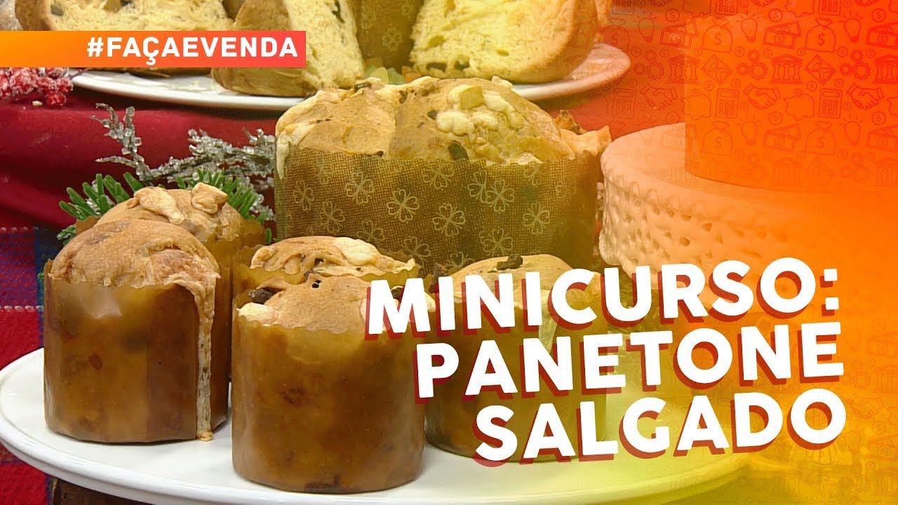 Minicurso de panetones: panetone salgado
