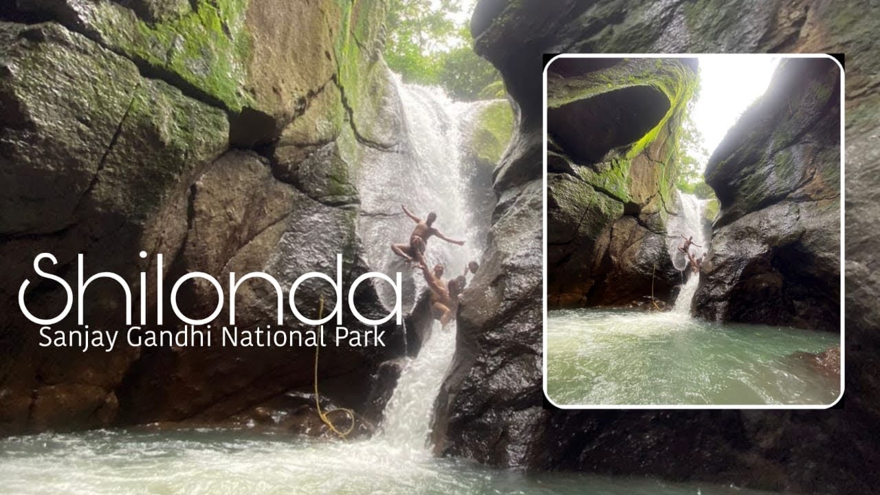 Natural waterfall(SGNP) sanjay gandhi national park new seen before.#nature #borivalinationalpark