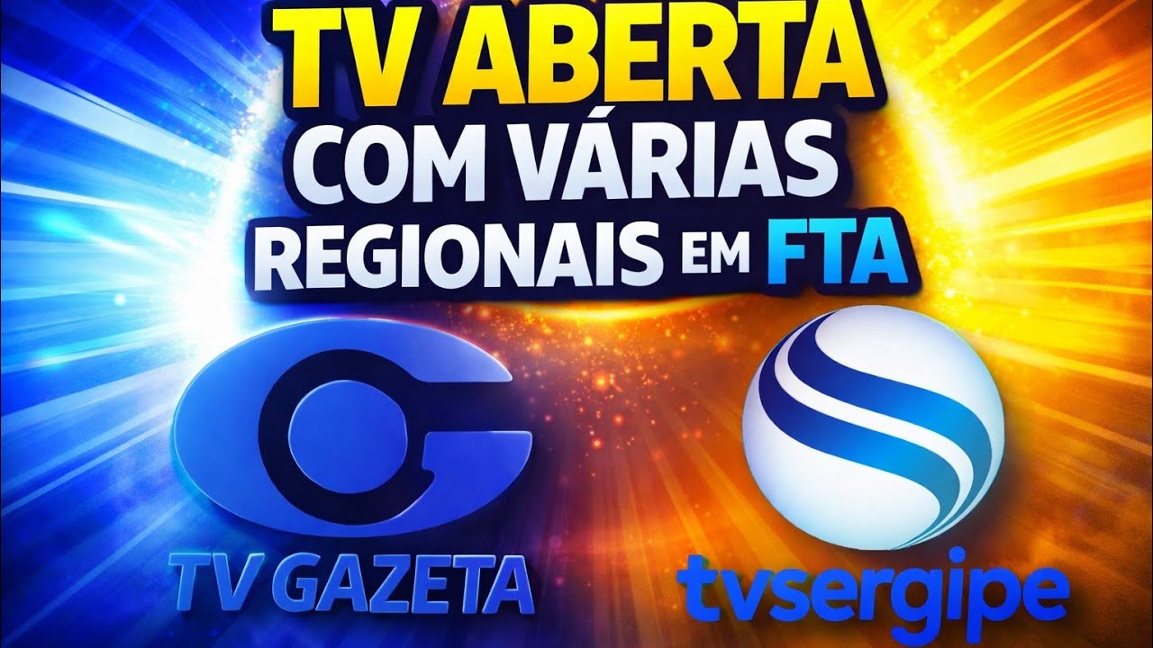 Novidade TV Aberta !! Várias Regionais Em FTA 