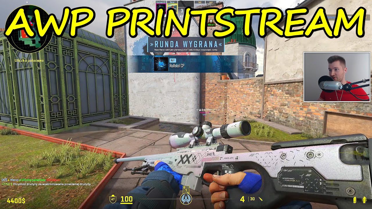 AWP PRINTSTREAM W AKCJI | Mervo