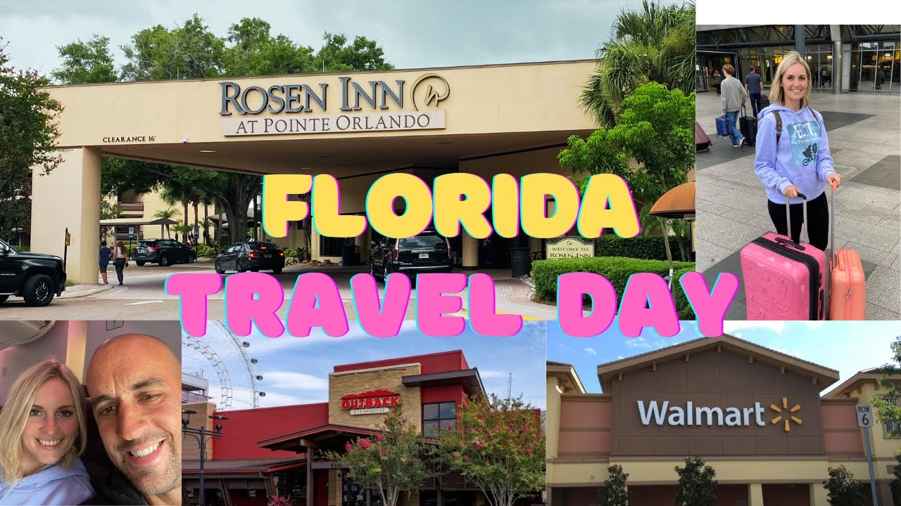 Florida Travel Day !!!!!  Heathrow to MCO with Virgin~ Rosen in Point Orlando~ Outback ~July 2024