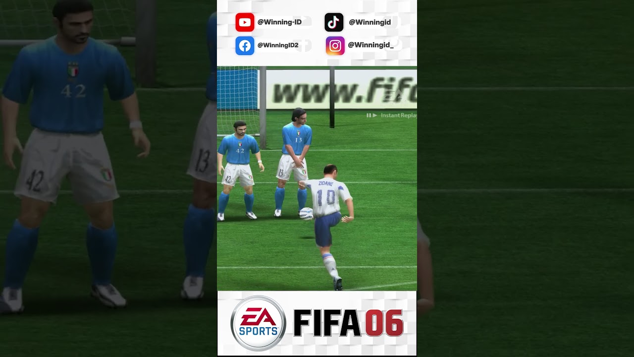 FIFA 06 Zinedine Zidane #fifa06 #ps2games #ps2 #playstation2 #Zidane
