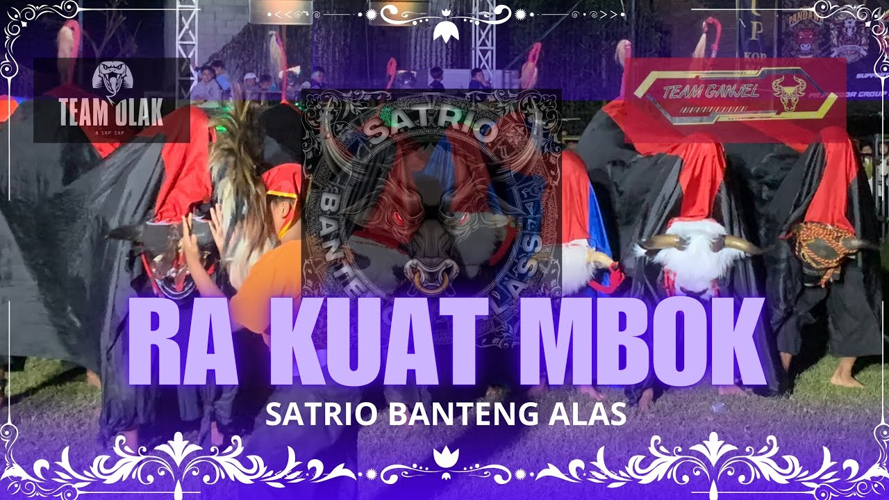 DJ BANTENGAN SATRIO BANTENG ALAS OFFICIAL ‼️ RA KUAT MBOK REMIX IVAN PROJEK