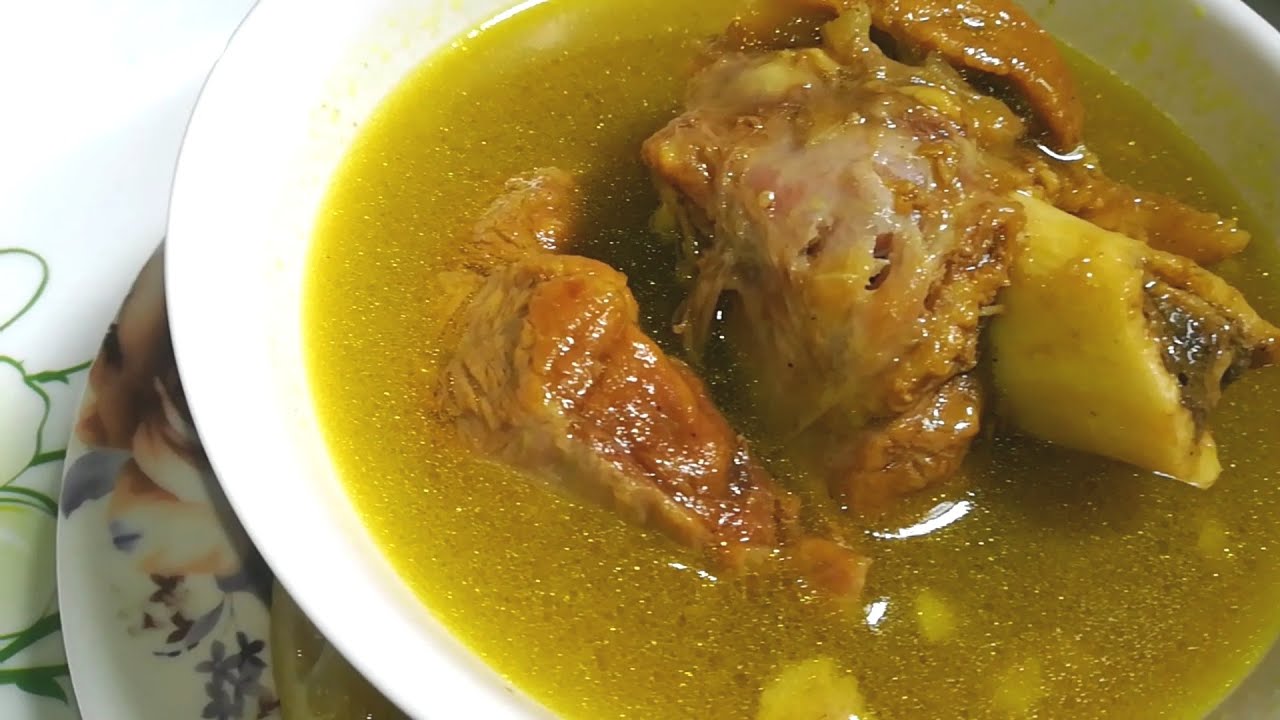 😋طريقه عمل المرق اليمني|مرق اللحم
