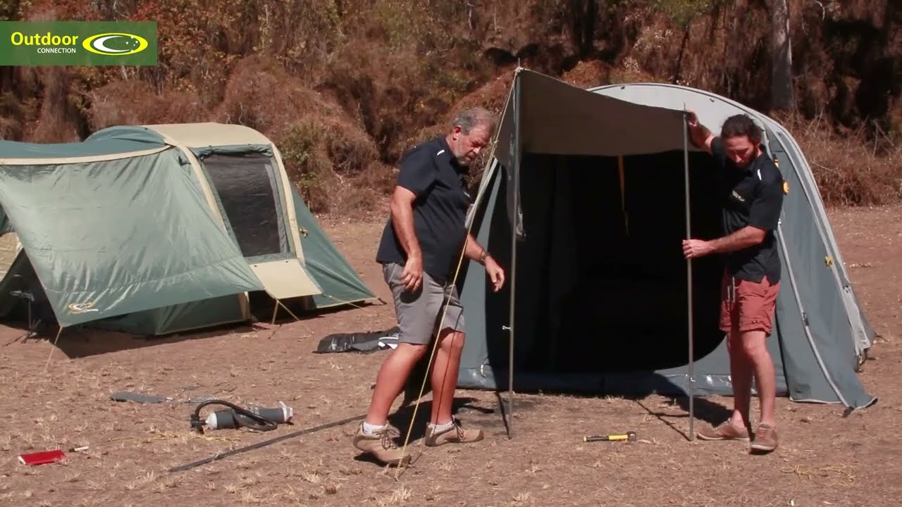 Tanbar Air Tent Setup & Pack-up