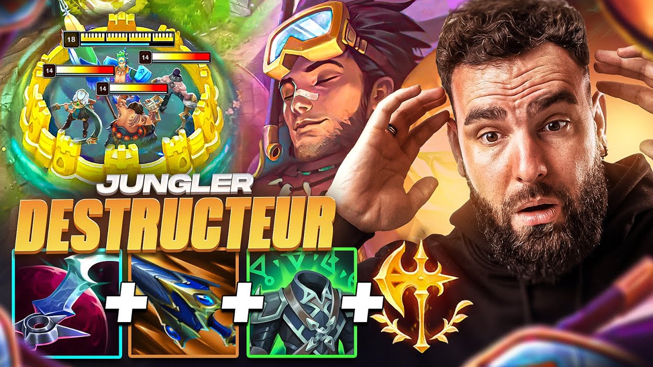 RAVAGE LA JUNGLE AVEC CE JUNGLER DESTRUCTEUR (Jouable à tout elo!)