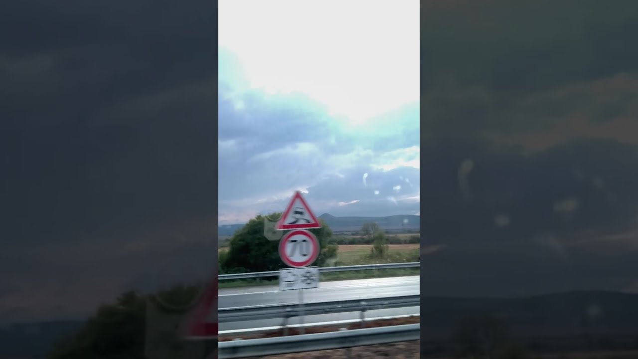 Relaxing Rainy Road Ambience 🌧️ Calm Music for Sleep, Relax & Stress Relief
