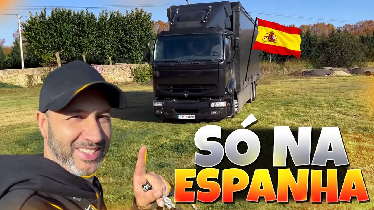 POR ISSO NA ESPANHA GANHA MELHOR QUE EM PORTUGAL O CAMINHONEIRO AUTONOMO….