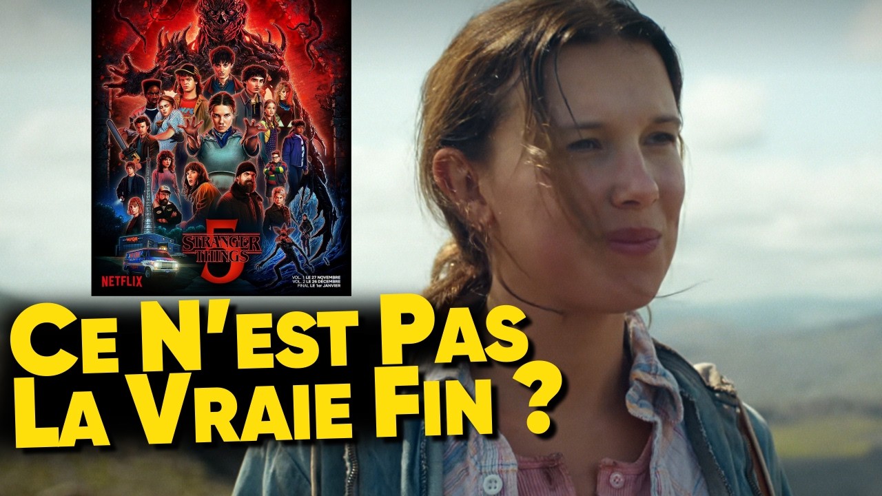 💥Ce n'est pas la VRAIE FIN de Stranger Things !