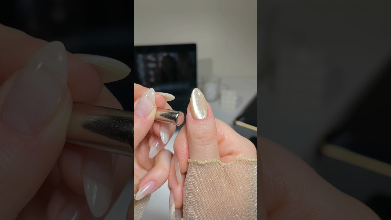 ASMR NAIL TUTORIAL 🤍 #asmr #asmr APRES #FutureofNailTech #ApresGelX #ApresEfile #ApresNovaLamp