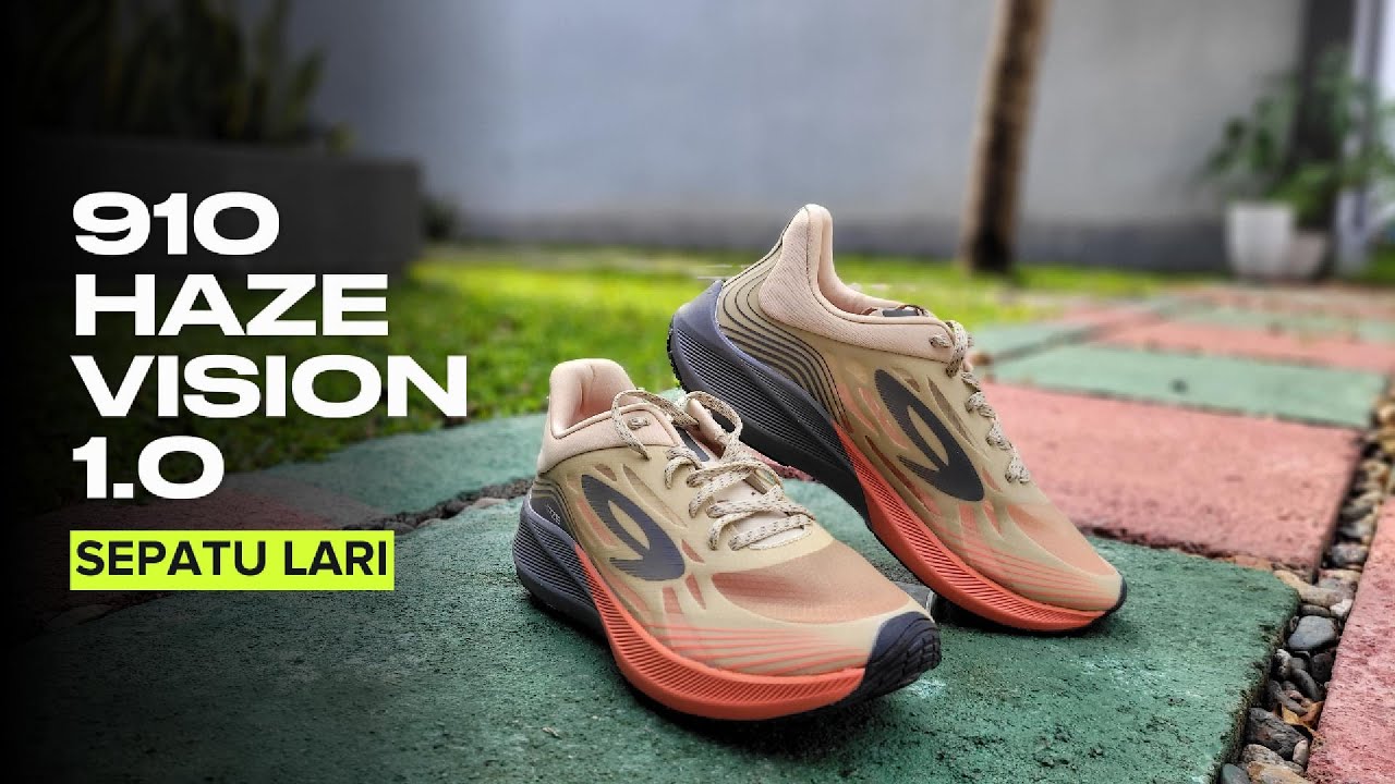 Unboxing Sepatu Lari 910 Haze Vision 1.0
