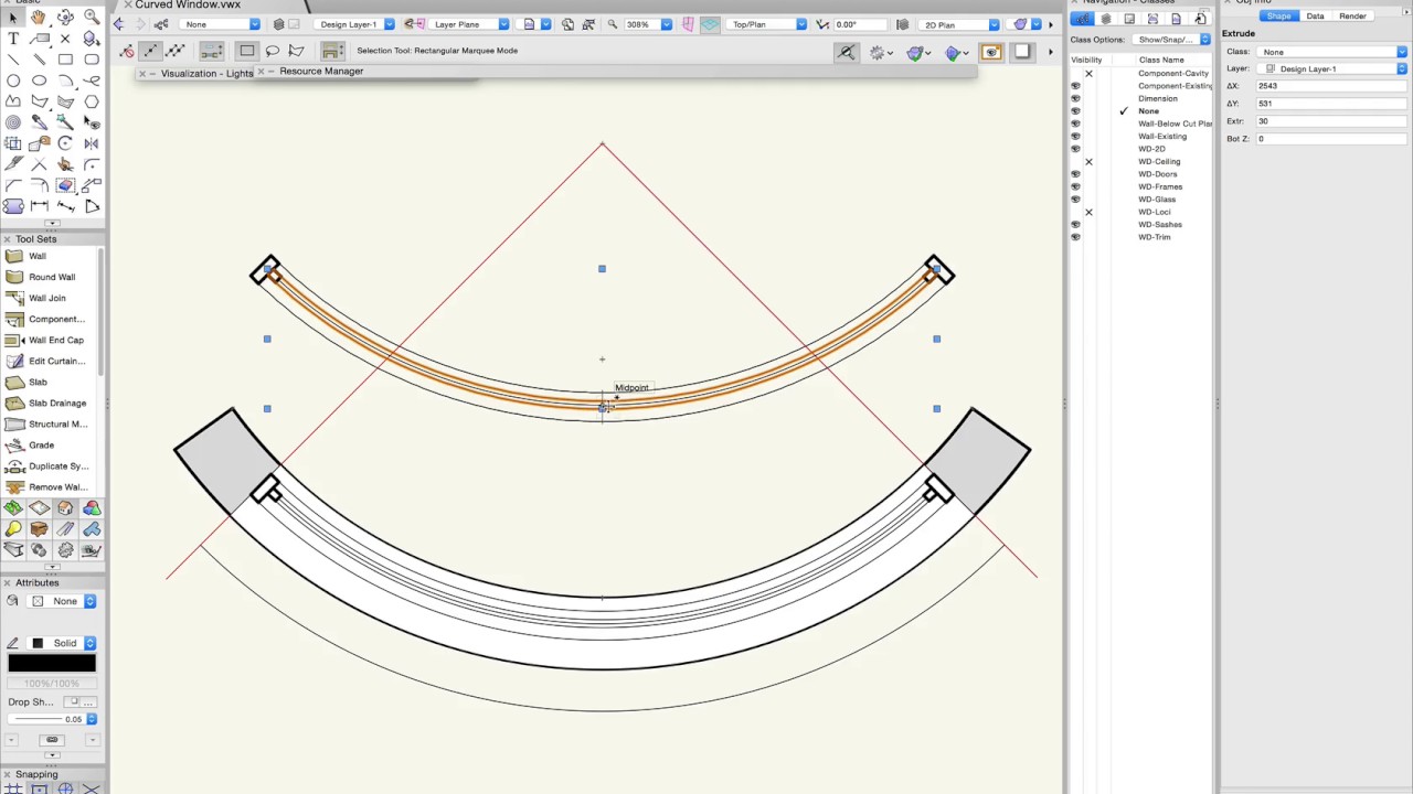 How to Create a Curved Window