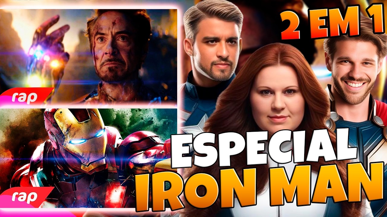 Rap do Homem de Ferro - I AM IRON MAN (Vingadores: Ultimato) | 7 minutoz  | Família Reage